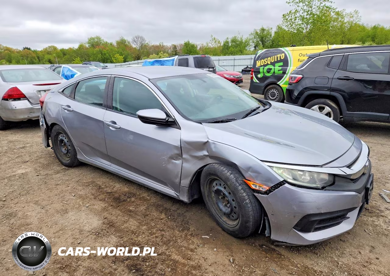 2017 Honda Civic Lx VIN:19XFC2F50HE206535 - 4