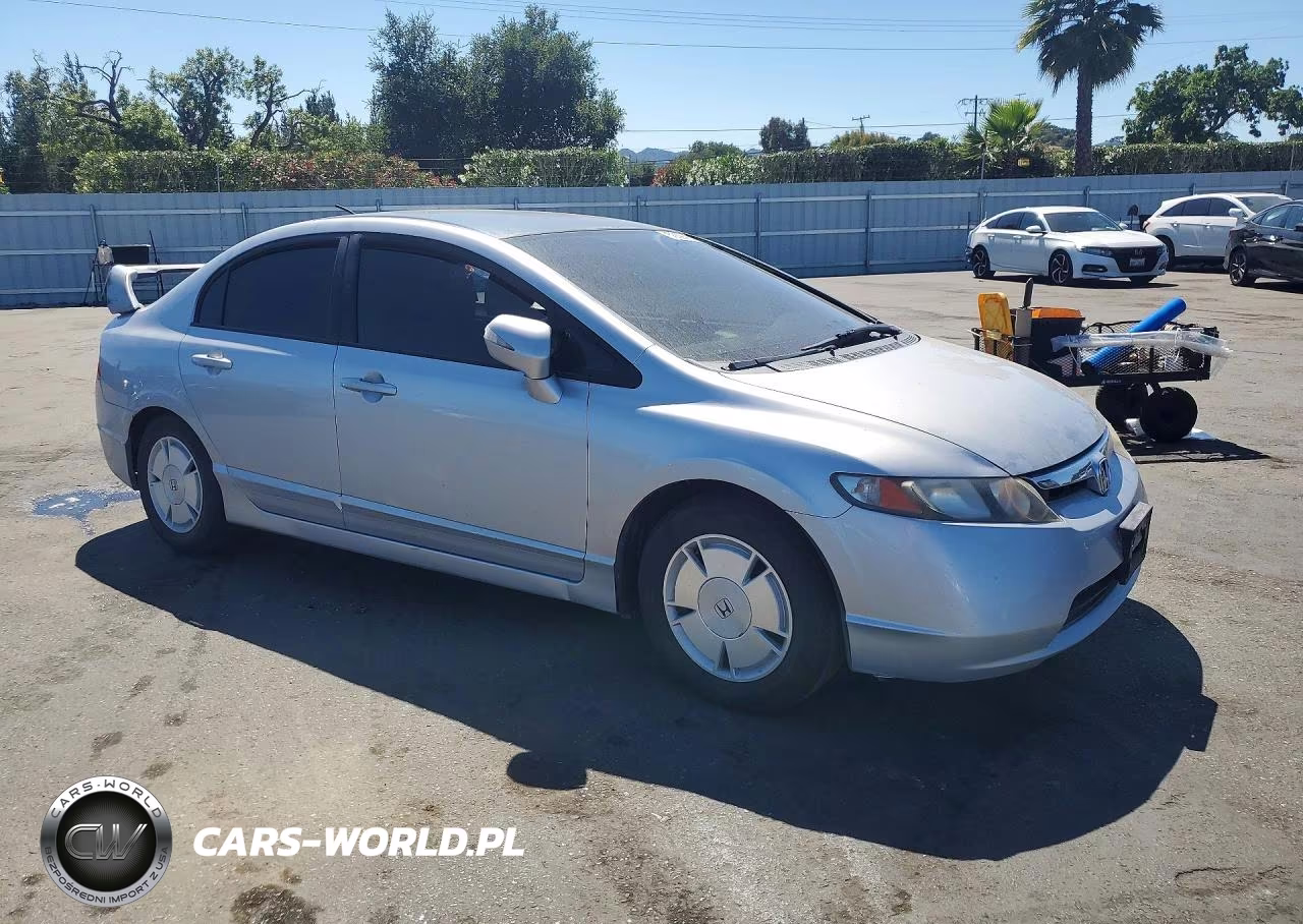 2007 Honda Civic Hybrid VIN:JHMFA36207S021624 - 4
