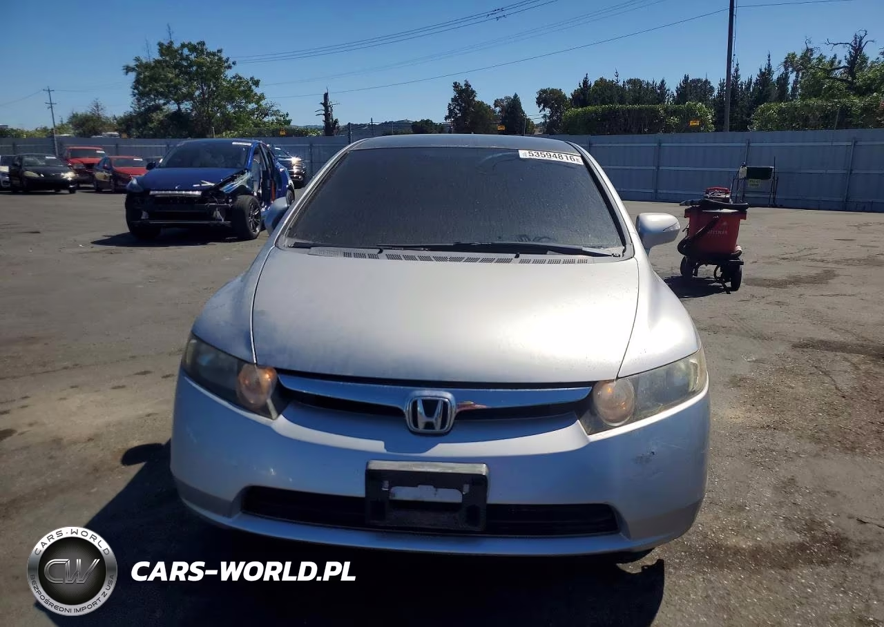 2007 Honda Civic Hybrid VIN:JHMFA36207S021624 - 5