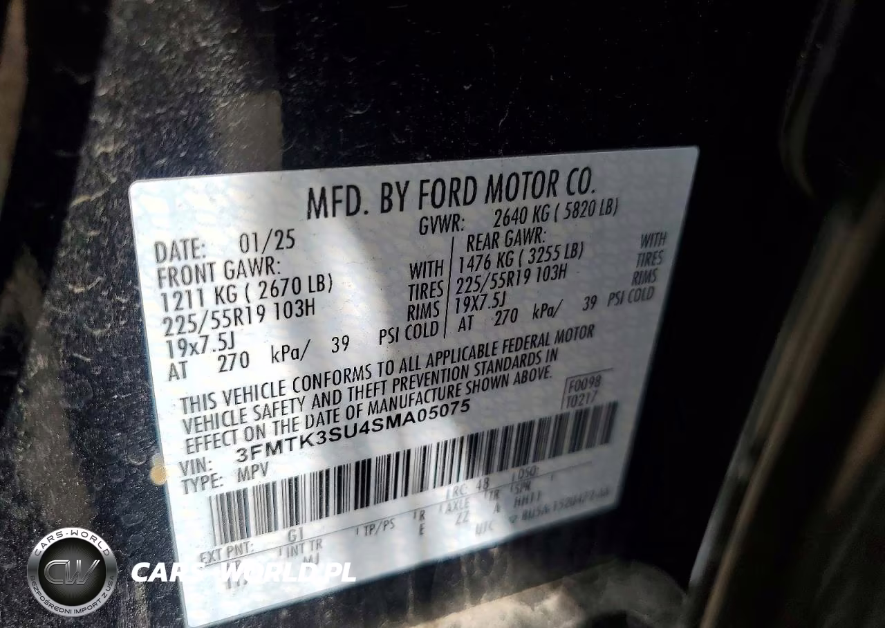 2025 Ford Mustang Mach-E Premium VIN:3FMTK3SU4SMA05075 - 13