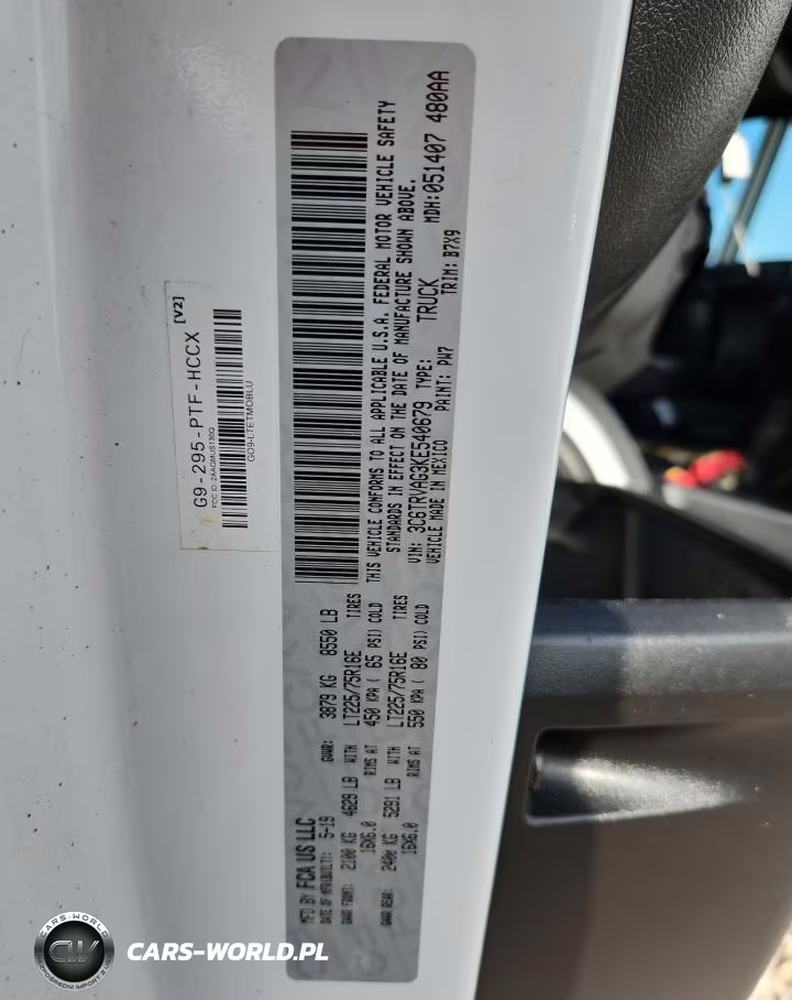 2019 Ram Promaster 1500 Delivery Van VIN:3C6TRVAG3KE540679 - 13