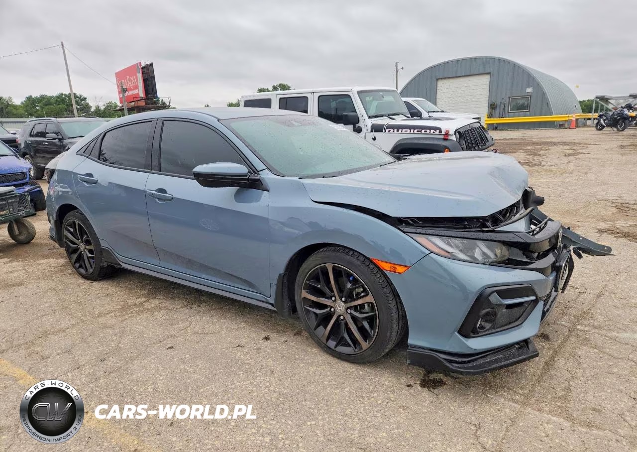 2021 Honda Civic Sport VIN:SHHFK7H41MU423325 - 4
