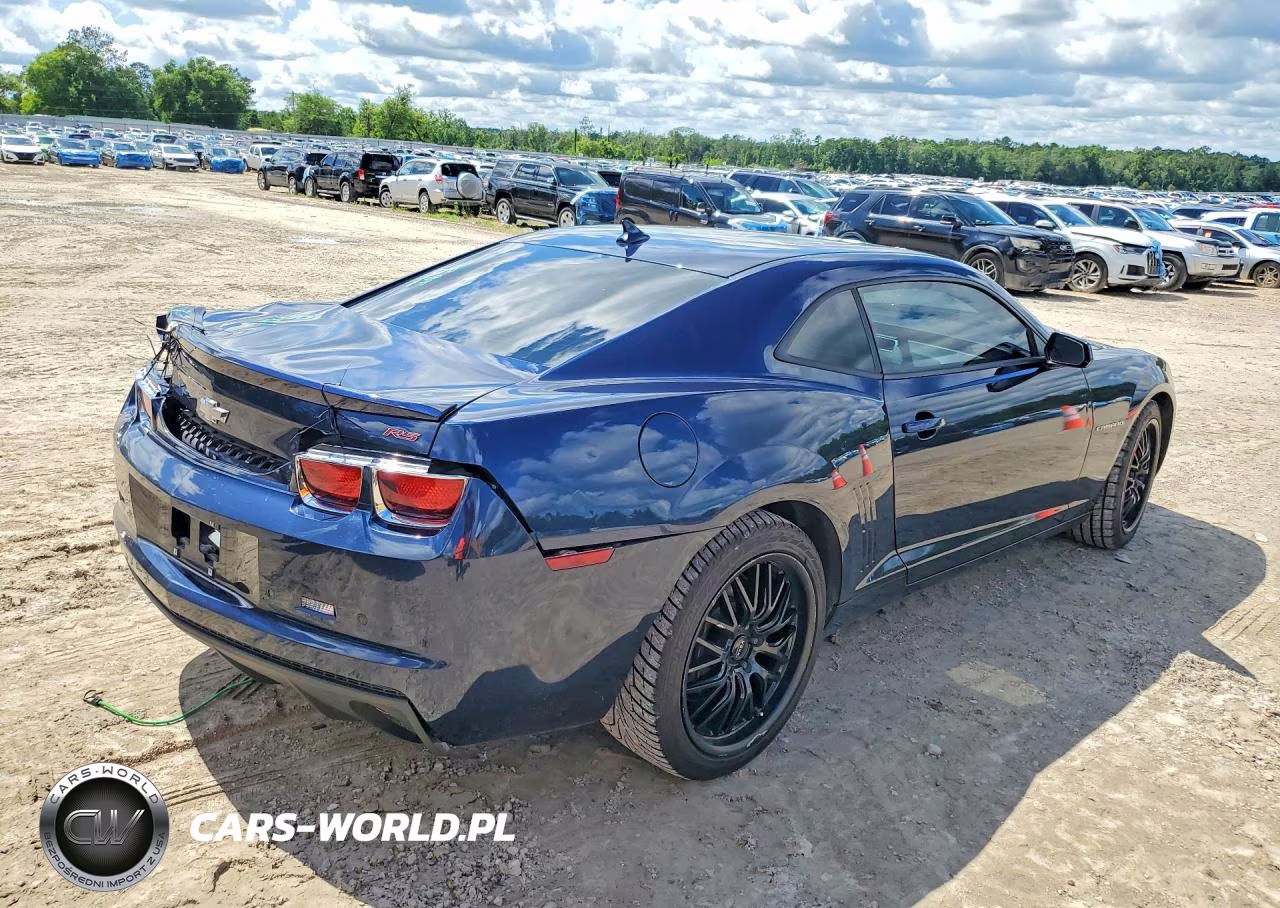 2012 Chevrolet Camaro Lt VIN:2G1FG1E34C9153658 - 3
