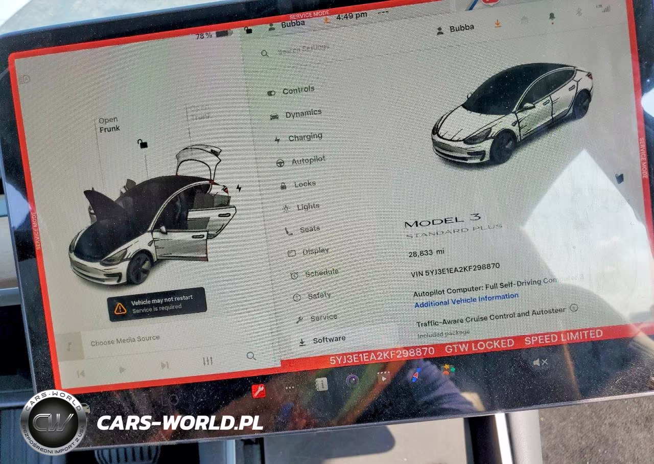 2019 Tesla Model 3 VIN:5YJ3E1EA2KF298870 - 9