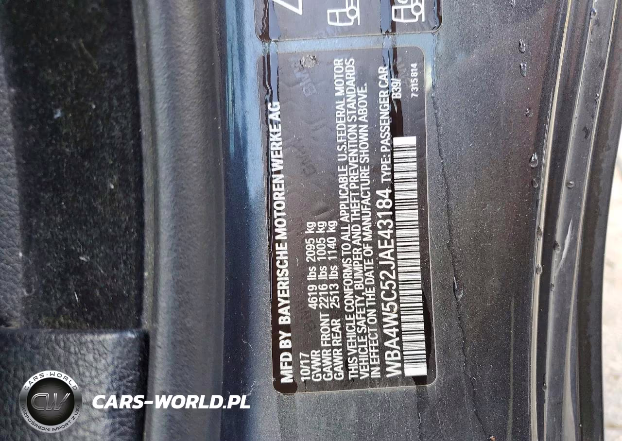 2018 BMW 430Xi VIN:WBA4W5C52JAE43184 - 12