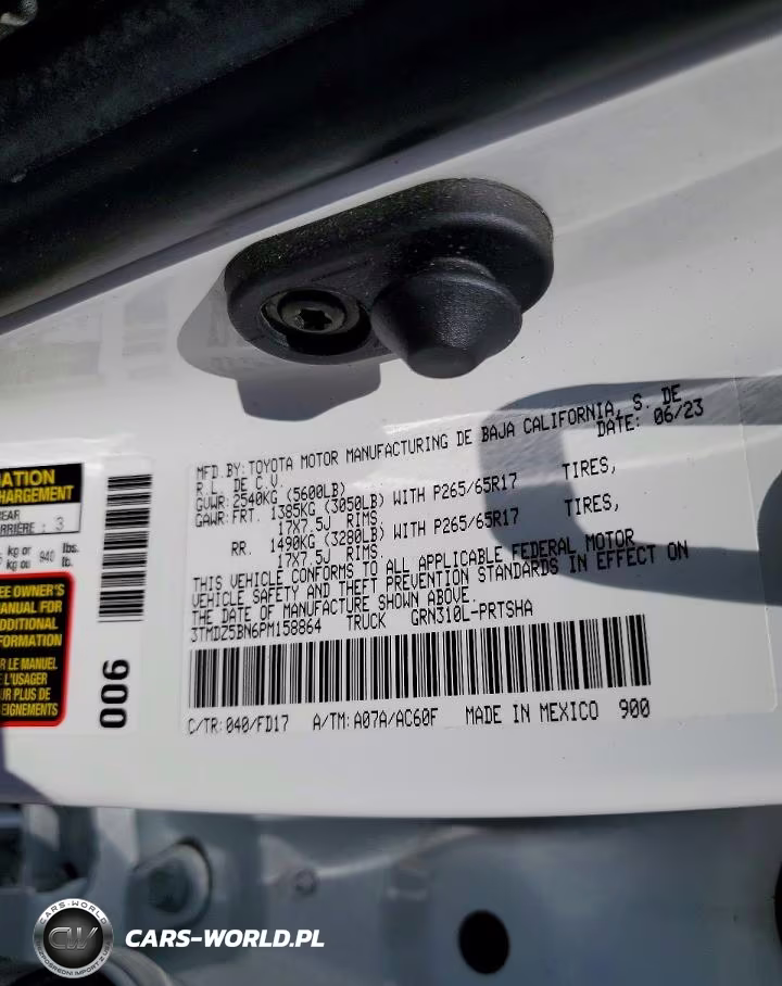 2023 Toyota Tacoma Trd Sport VIN:3TMDZ5BN6PM158864 - 12