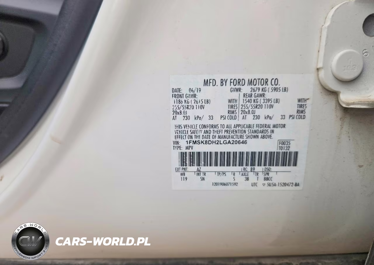 2020 Ford Explorer Xlt VIN:1FMSK8DH2LGA20646 - 13