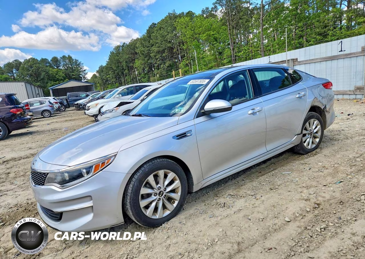 2017 Kia Optima Ex VIN:5XXGU4L36HG174472 - 1