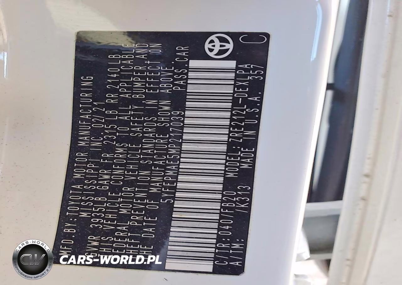 2021 Toyota Corolla Le VIN:5YFEPMAE5MP217039 - 13