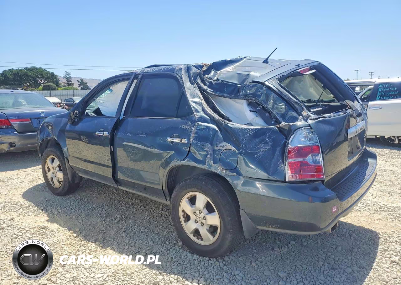 2004 Acura Mdx VIN:2HNYD18264H537888 - 2