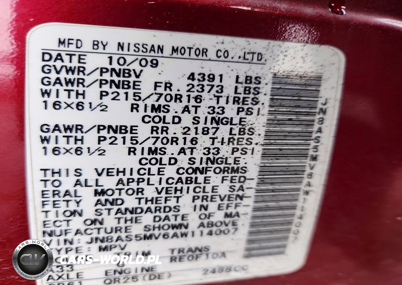 2010 Nissan Rogue S VIN:JN8AS5MV6AW114007 - 14