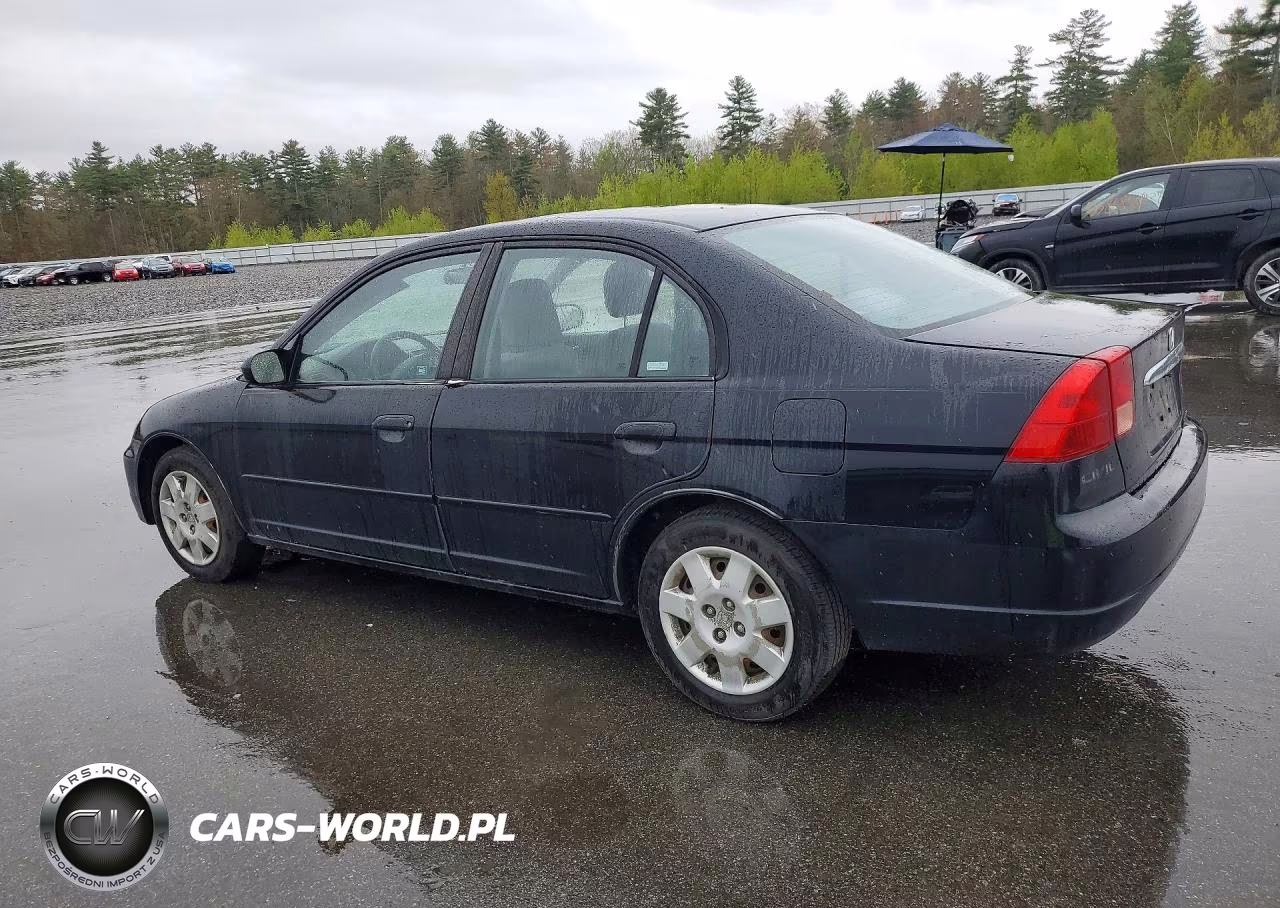 2002 Honda Civic Ex VIN:2HGES26742H510156 - 2