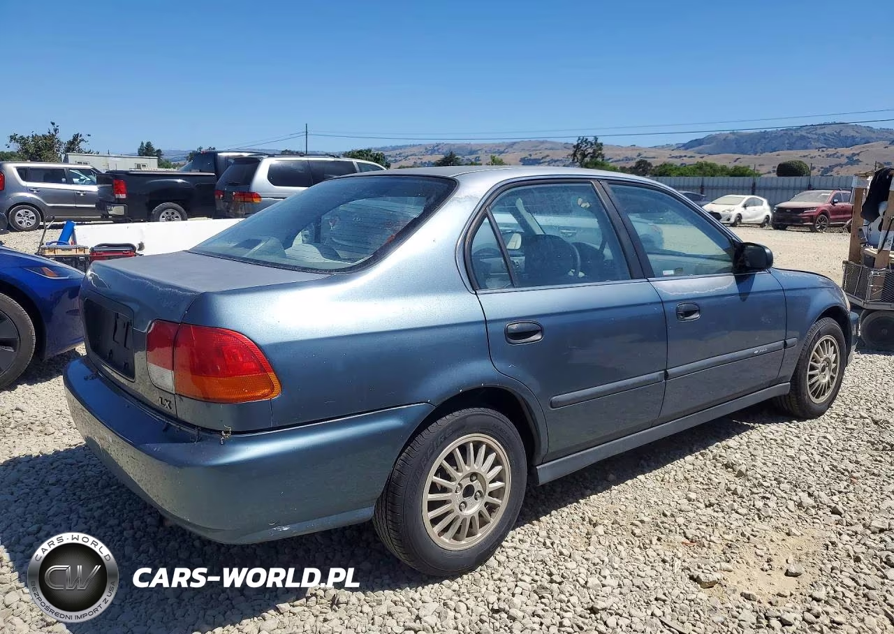 1998 Honda Civic Lx VIN:2HGEJ667XWH520691 - 3