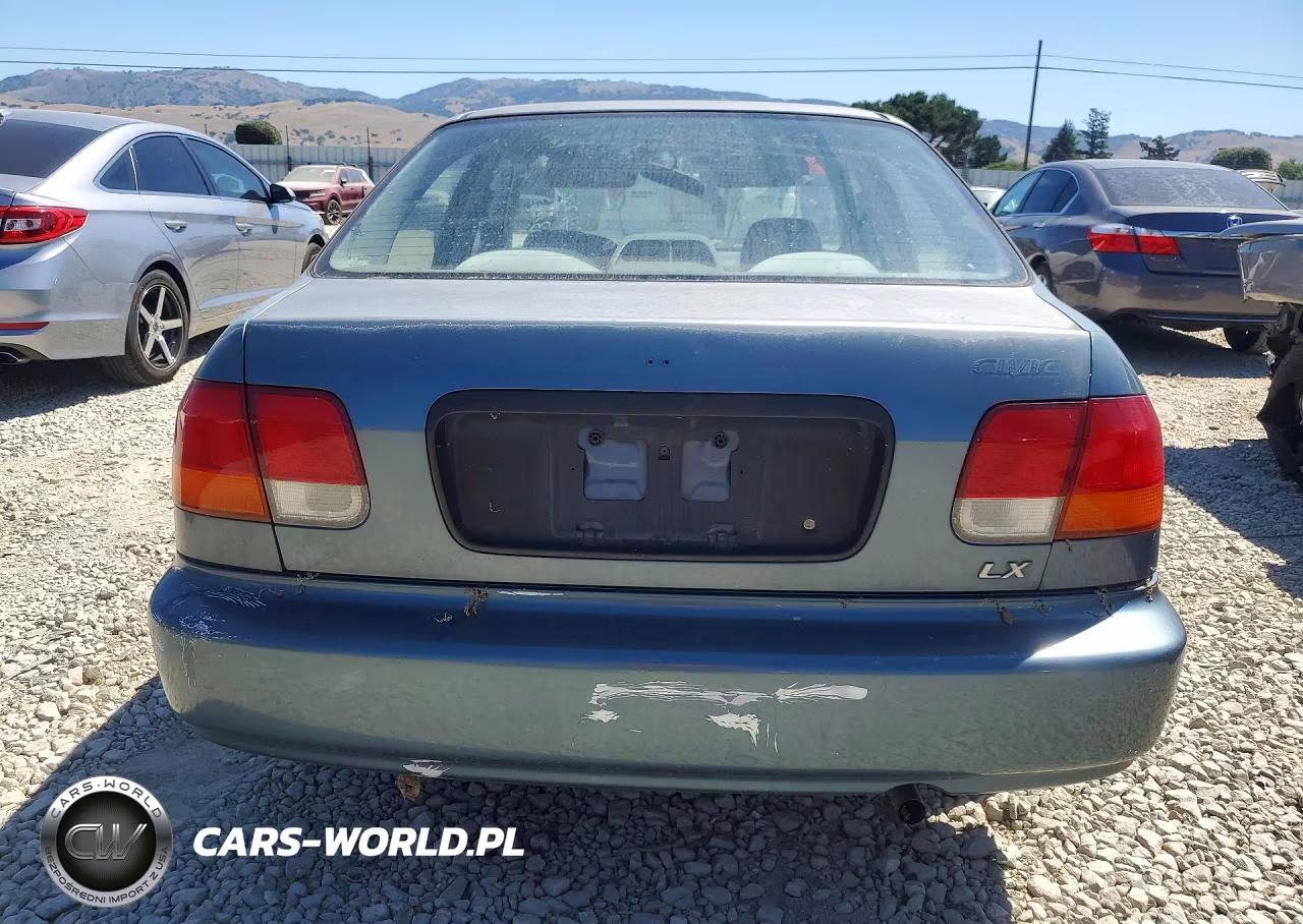 1998 Honda Civic Lx VIN:2HGEJ667XWH520691 - 6