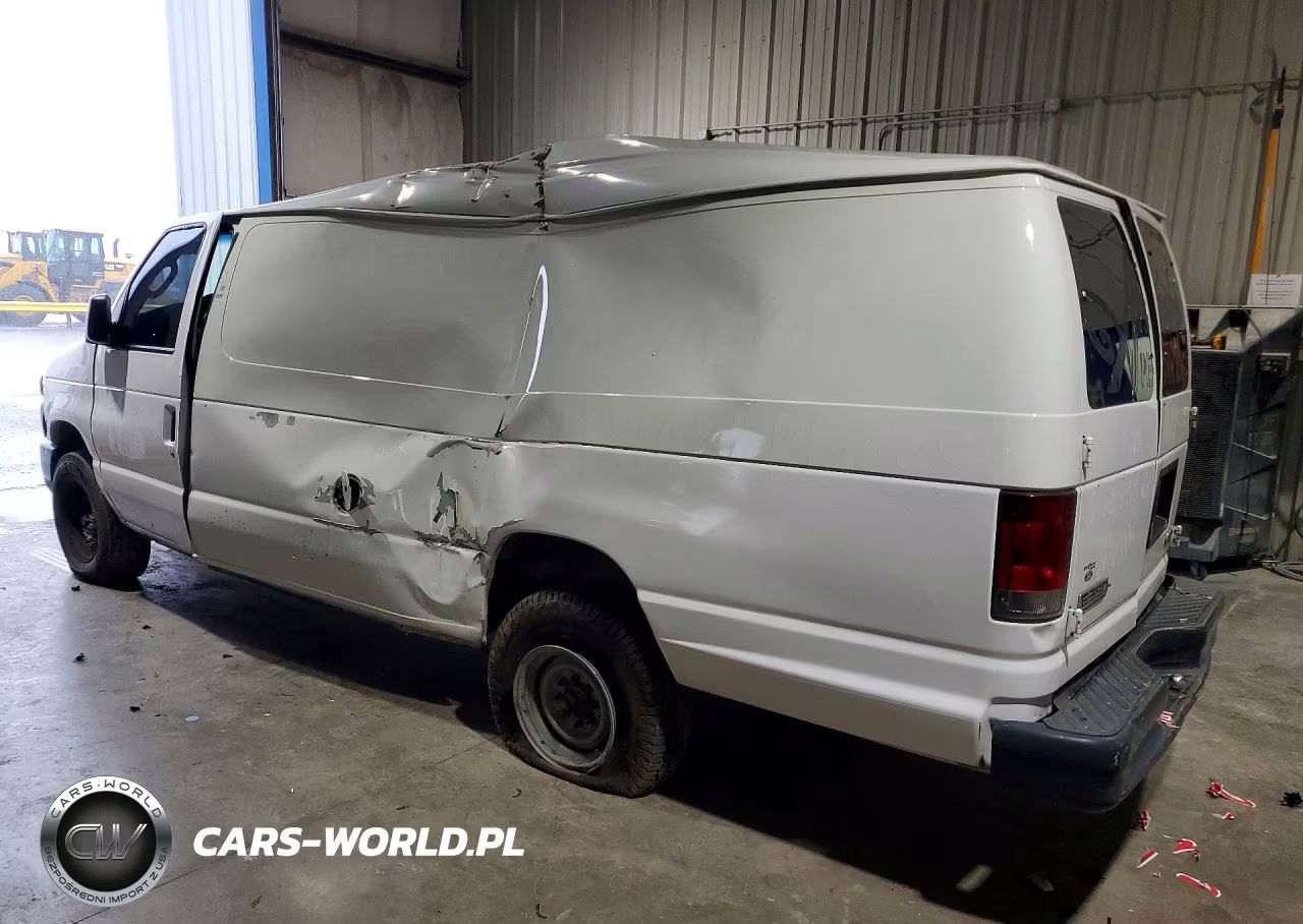 2008 Ford E350 Delivery Van VIN:1FTSS34L08DA51236 - 2