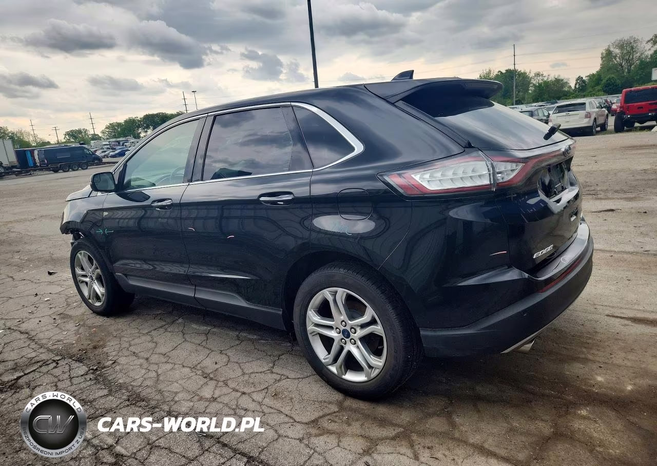 2017 Ford Edge Titanium VIN:2FMPK4K92HBB20139 - 2