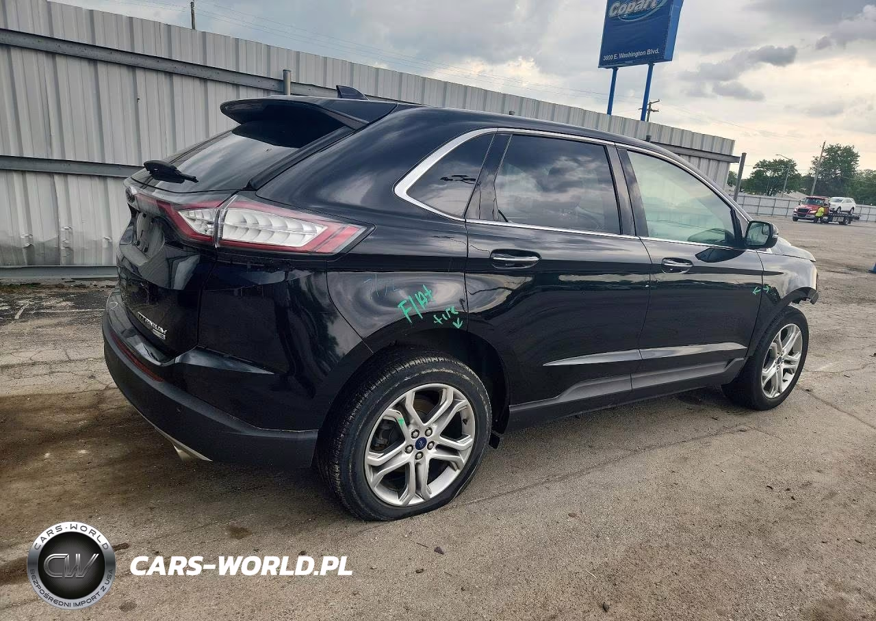 2017 Ford Edge Titanium VIN:2FMPK4K92HBB20139 - 3