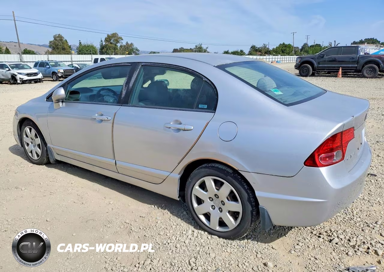 2007 Honda Civic Lx VIN:2HGFA16507H309622 - 2