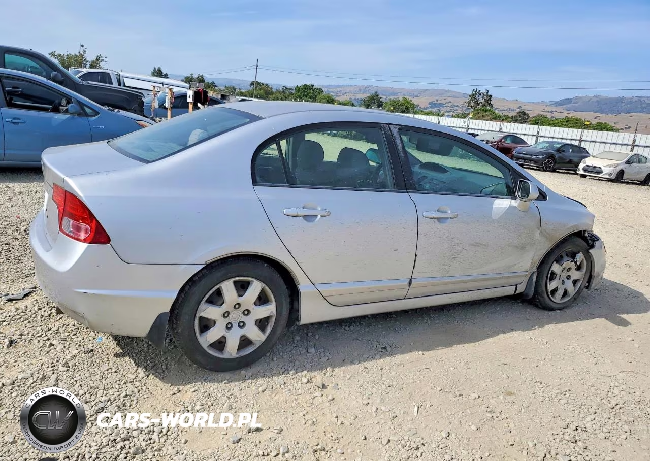 2007 Honda Civic Lx VIN:2HGFA16507H309622 - 3