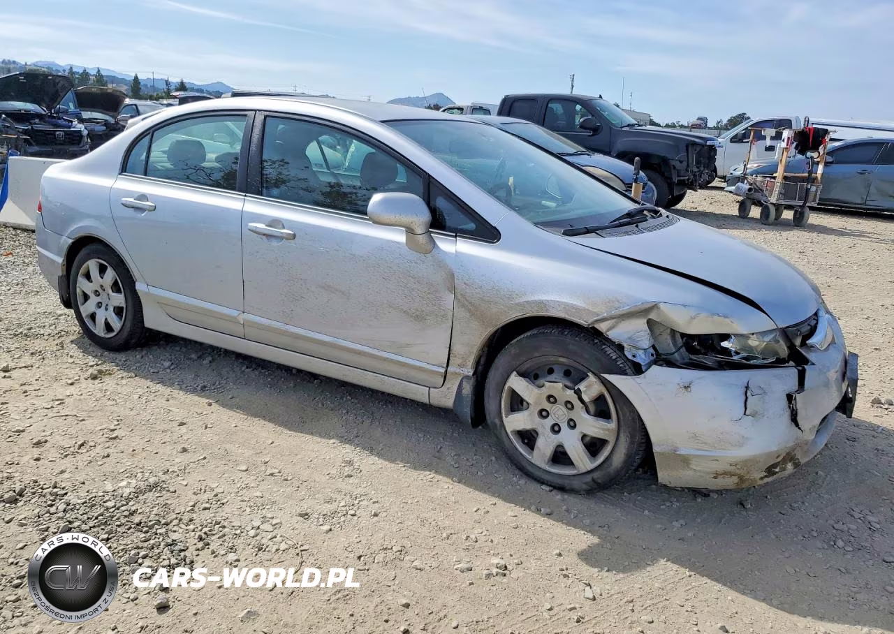 2007 Honda Civic Lx VIN:2HGFA16507H309622 - 4