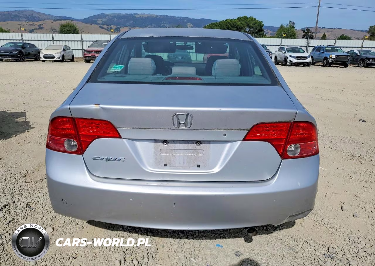 2007 Honda Civic Lx VIN:2HGFA16507H309622 - 6