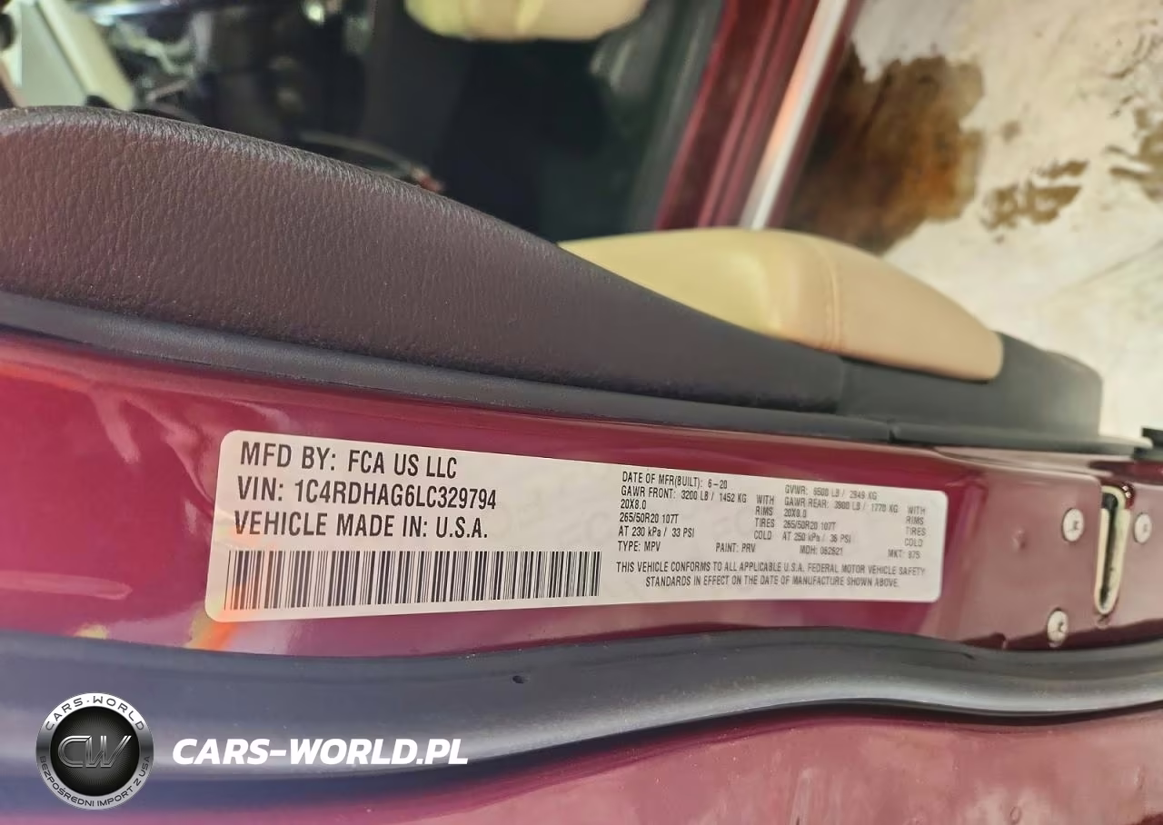 2020 Dodge Durango Sxt VIN:1C4RDHAG6LC329794 - 14
