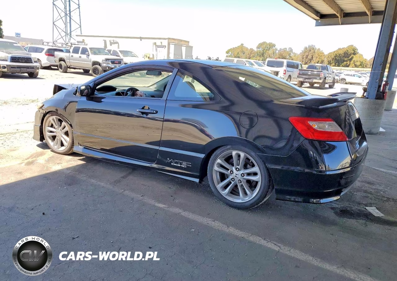 2008 Honda Civic Si VIN:2HGFG21598H701706 - 2