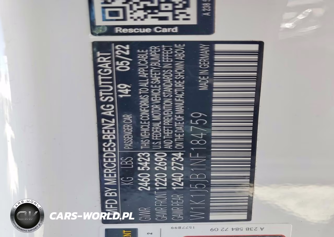 2022 Mercedes-Benz E 450 VIN:W1K1J5JB1NF184759 - 13