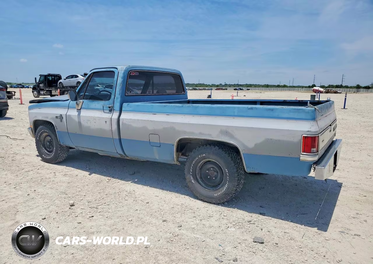 1985 Chevrolet C10 VIN:2GCDC14H1F1210196 - 2