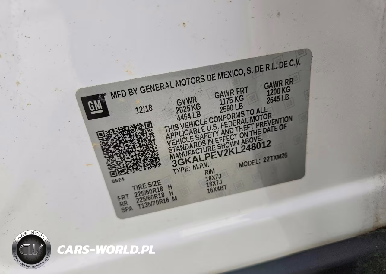 2019 GMC Terrain Slt VIN:3GKALPEV2KL248012 - 13