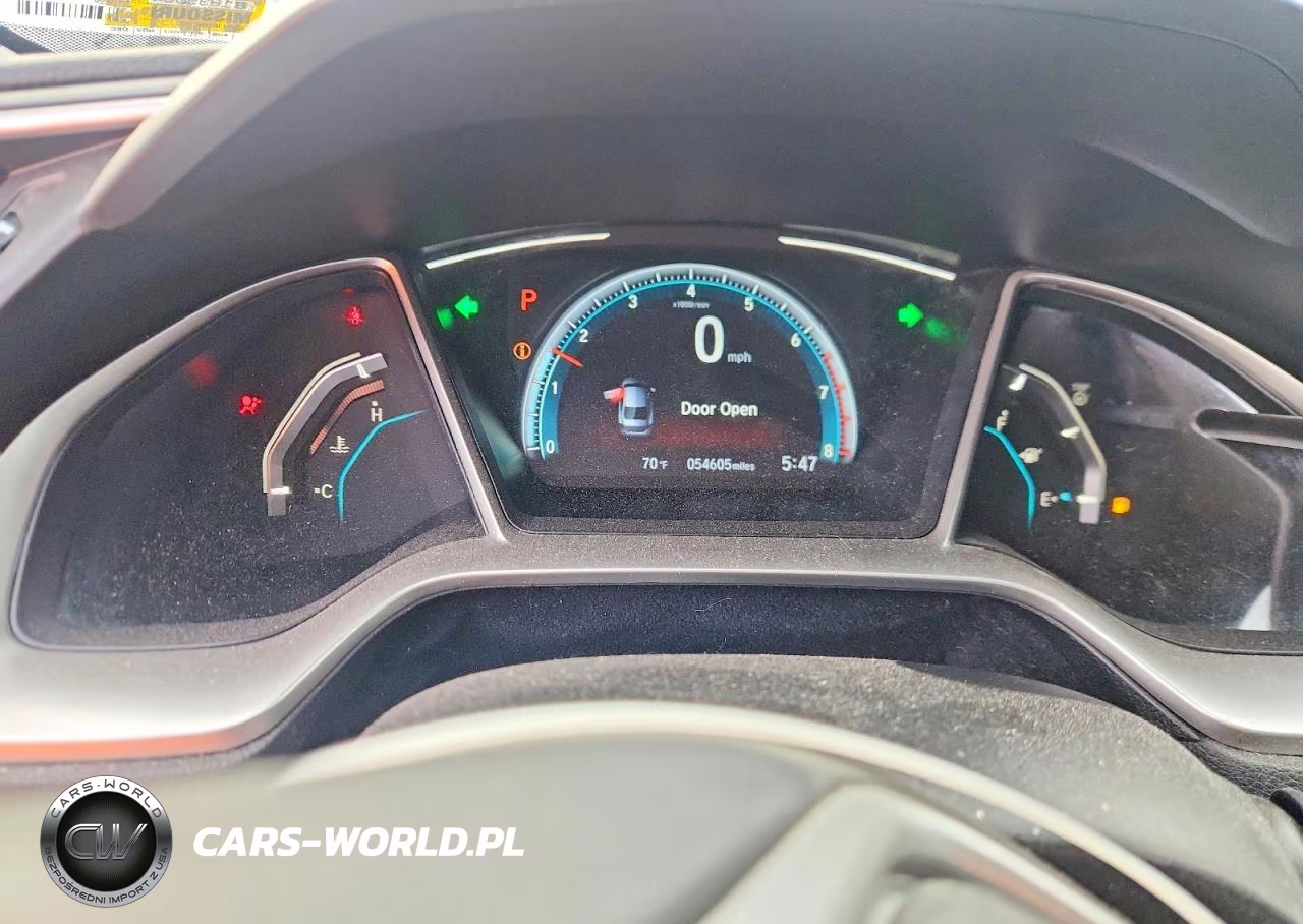 2021 Honda Civic Ex VIN:19XFC1F31ME006055 - 9
