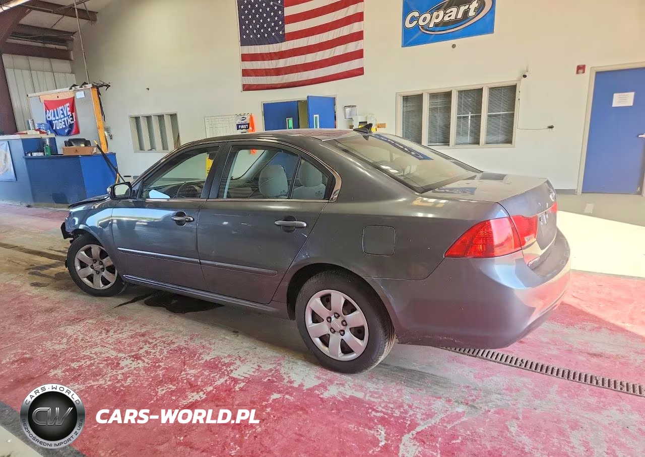 2009 Kia Optima Lx VIN:KNAGE228795308424 - 2