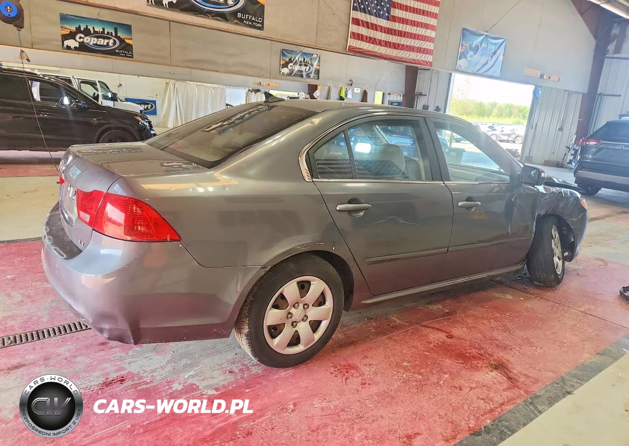 2009 Kia Optima Lx VIN:KNAGE228795308424 - 3
