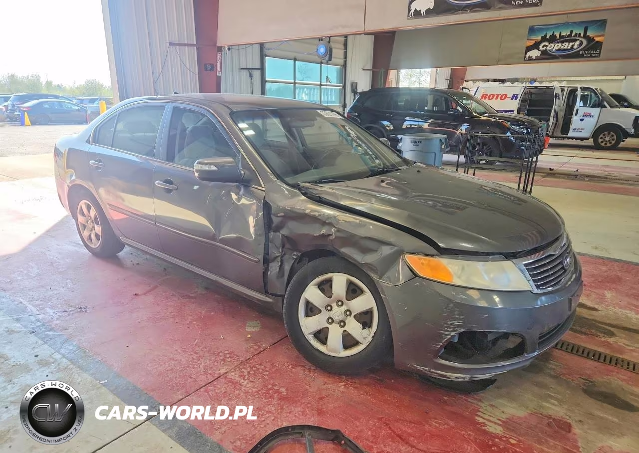 2009 Kia Optima Lx VIN:KNAGE228795308424 - 4
