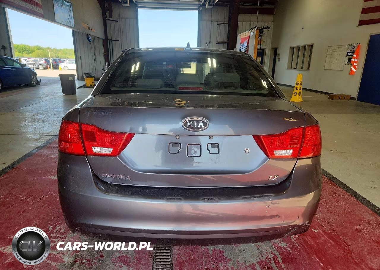 2009 Kia Optima Lx VIN:KNAGE228795308424 - 6