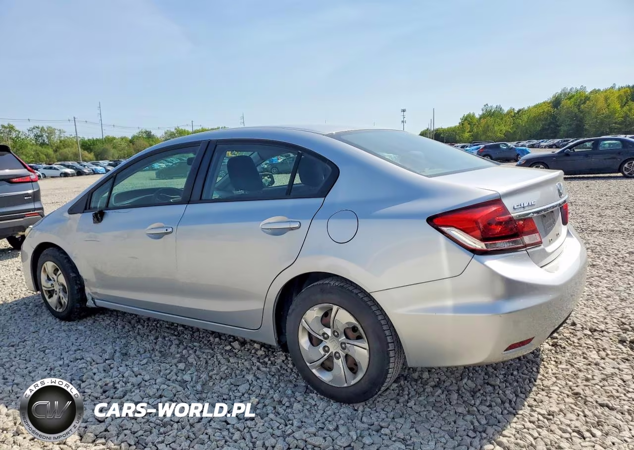 2013 Honda Civic Lx VIN:2HGFB2F53DH538925 - 2