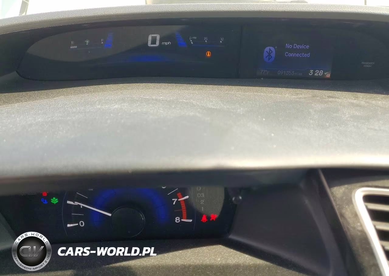 2013 Honda Civic Lx VIN:2HGFB2F53DH538925 - 9
