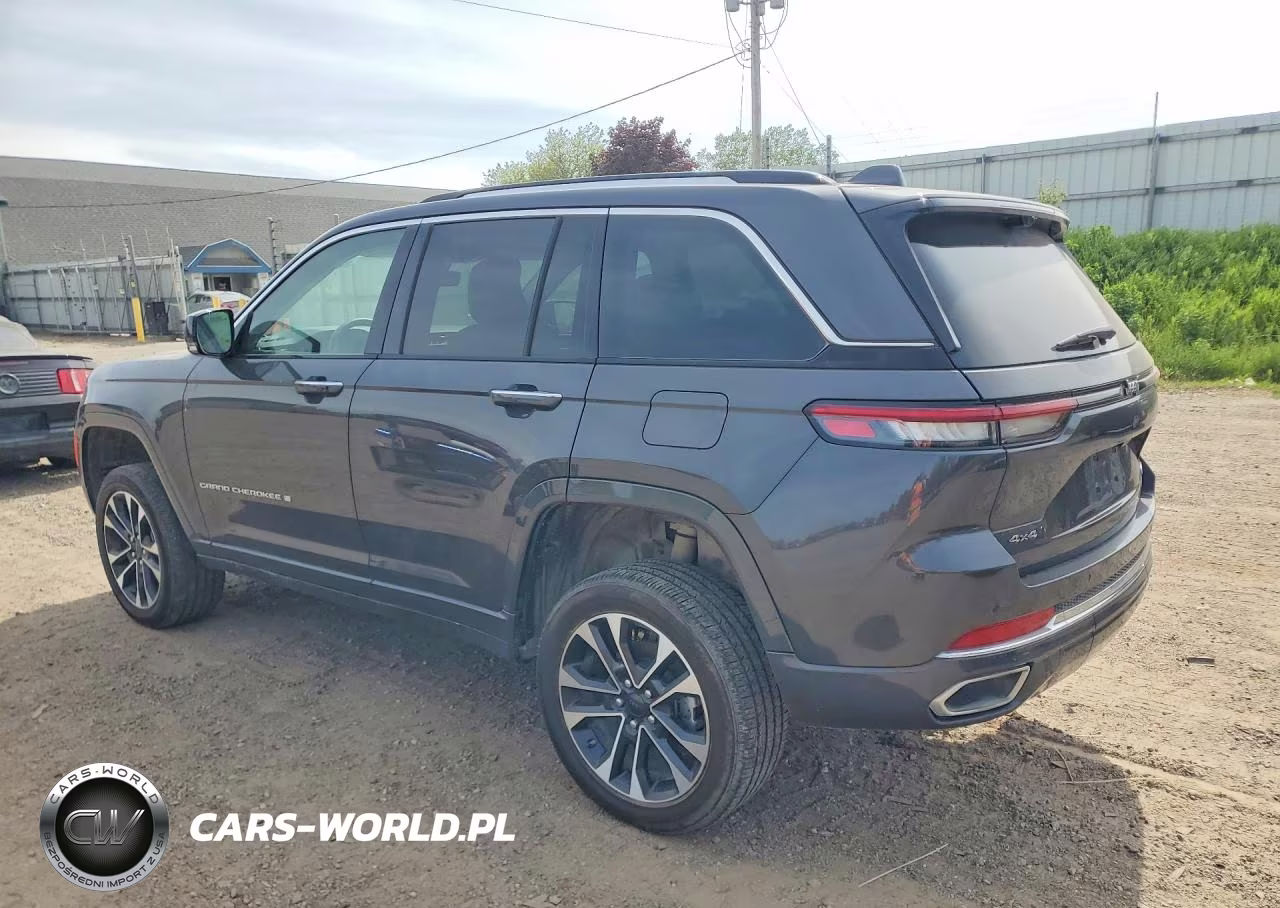2022 Jeep Grand Cherokee Overland VIN:1C4RJHDG9N8561882 - 2