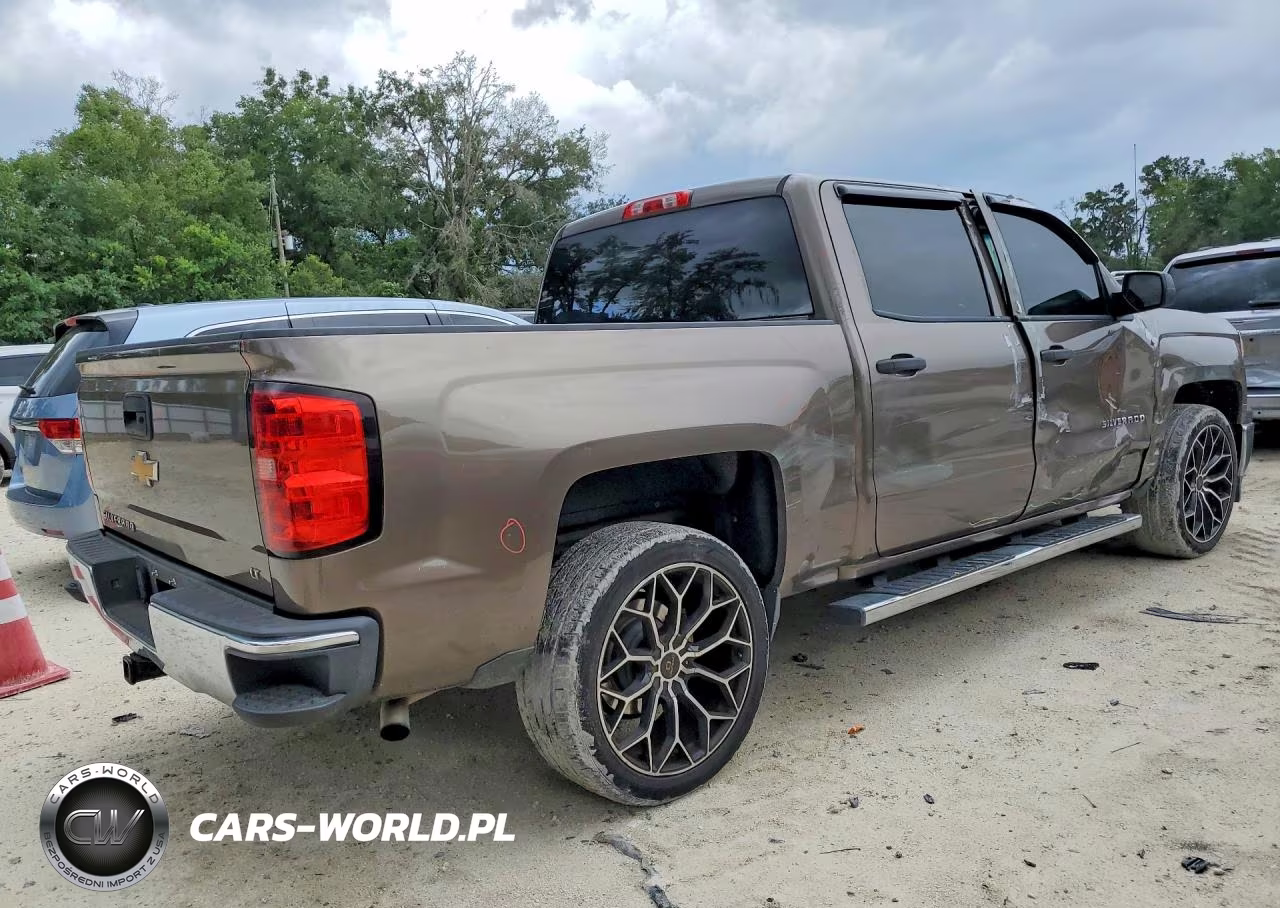 2014 Chevrolet Silverado C1500 Lt VIN:3GCPCREC1EG261847 - 3