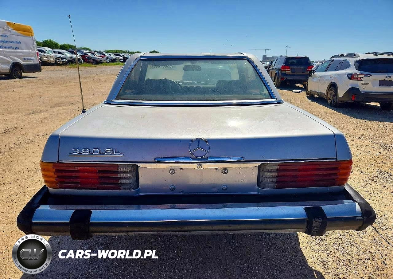 1981 Mercedes-Benz 380 Sl VIN:WDBBA45A3BB003933 - 6
