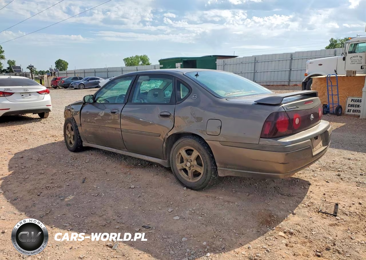 2003 Chevrolet Impala Ls VIN:2G1WH52K139440004 - 2