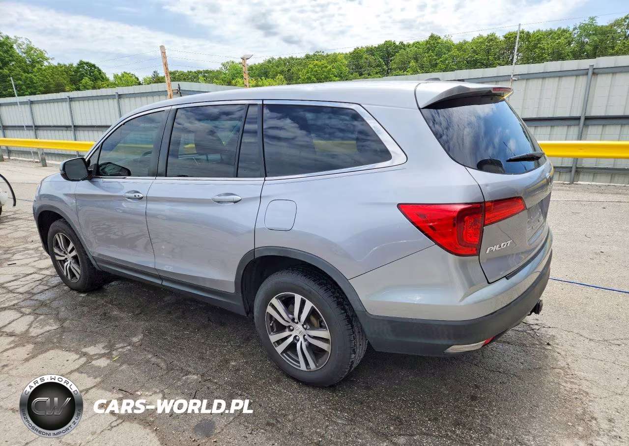 2017 Honda Pilot Exl VIN:5FNYF6H57HB086683 - 2