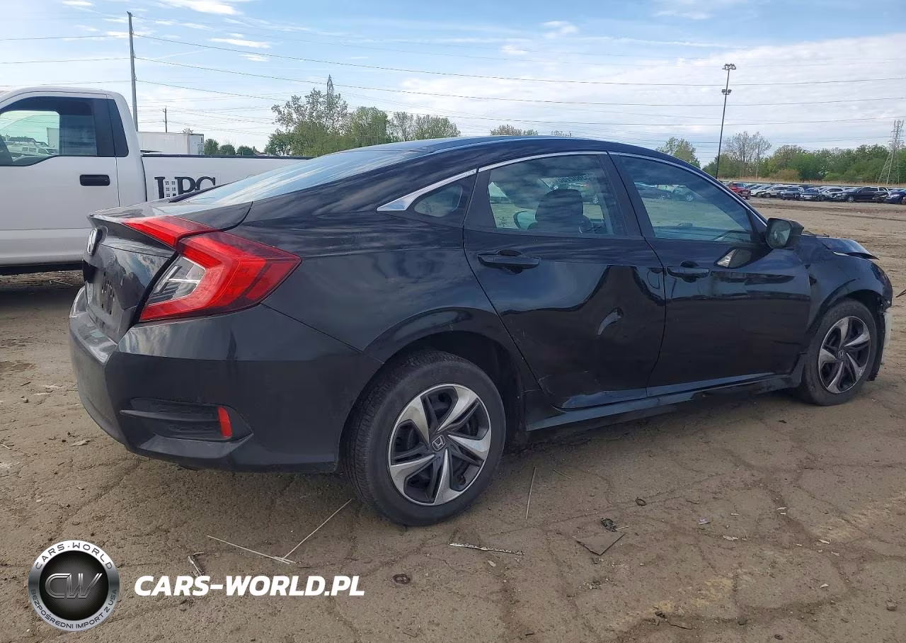 2021 Honda Civic Lx VIN:2HGFC2F60MH526897 - 3