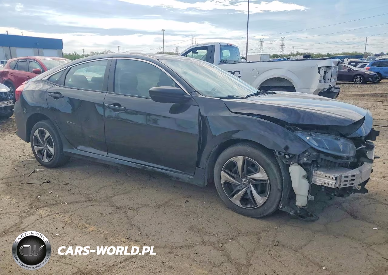 2021 Honda Civic Lx VIN:2HGFC2F60MH526897 - 4