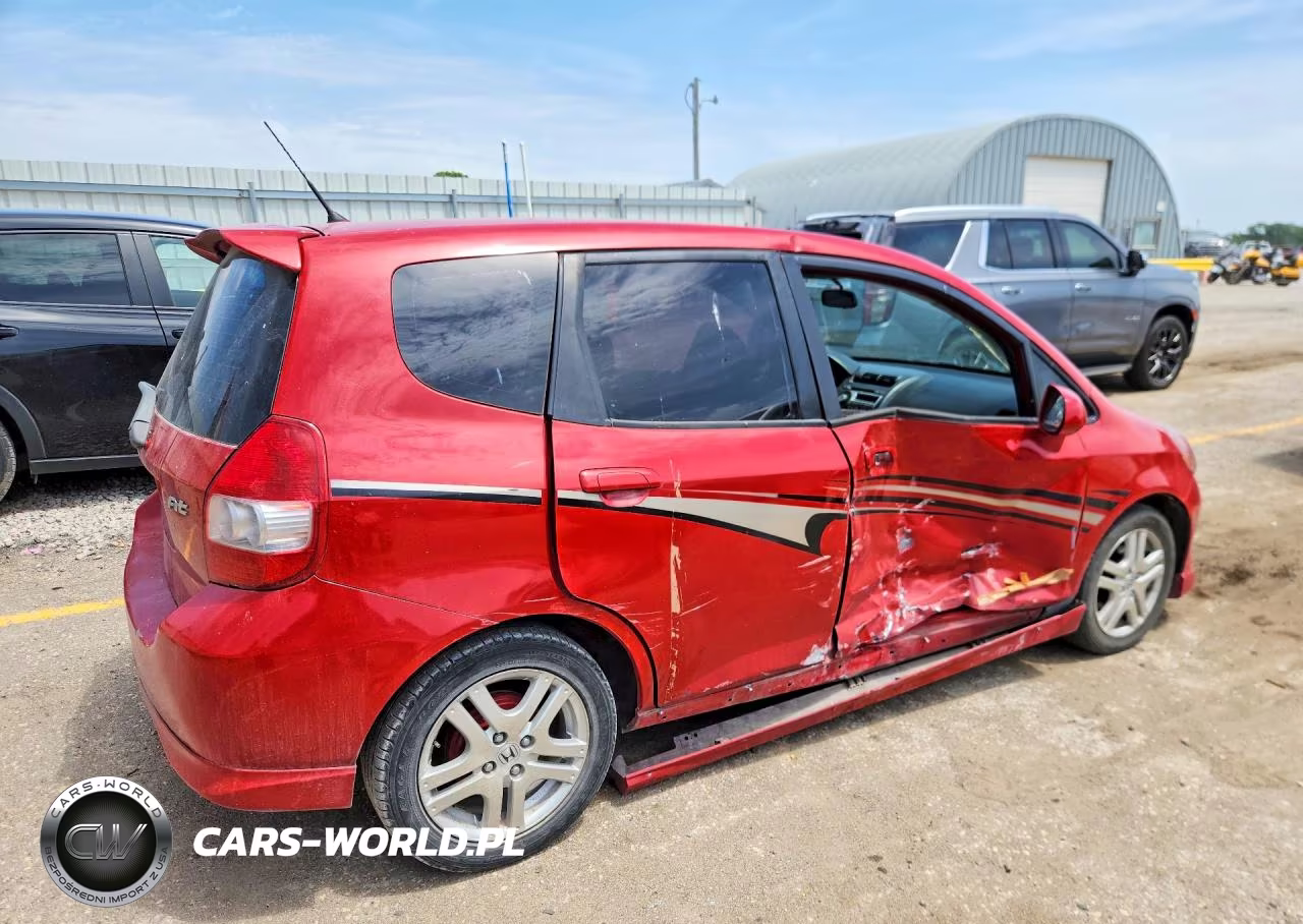 2007 Honda Fit S VIN:JHMGD38627S047024 - 3
