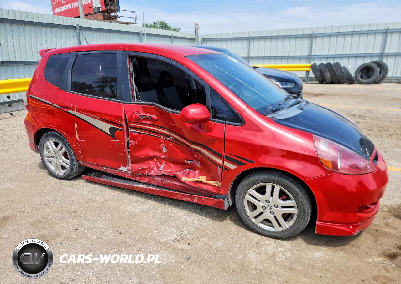 2007 Honda Fit S VIN:JHMGD38627S047024 - 4