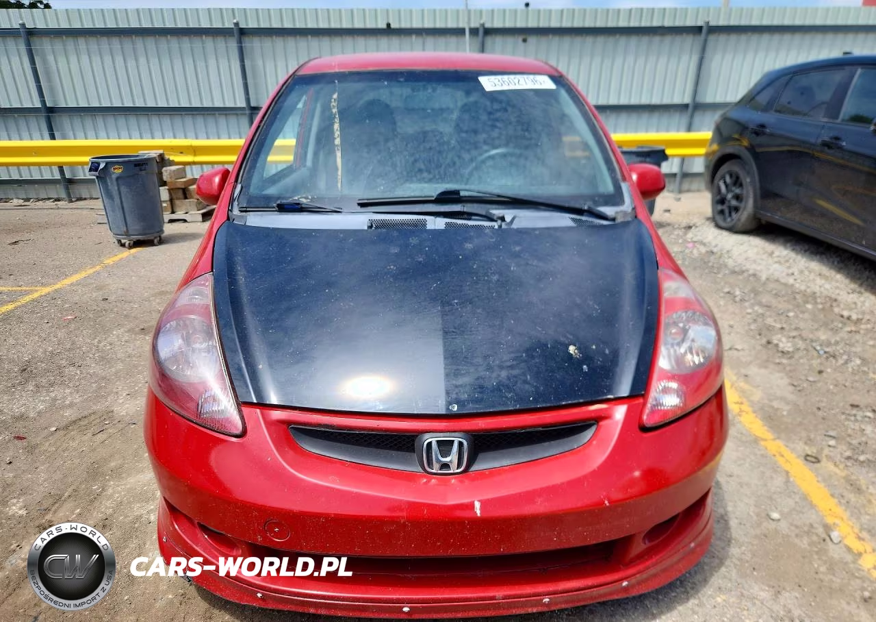 2007 Honda Fit S VIN:JHMGD38627S047024 - 5