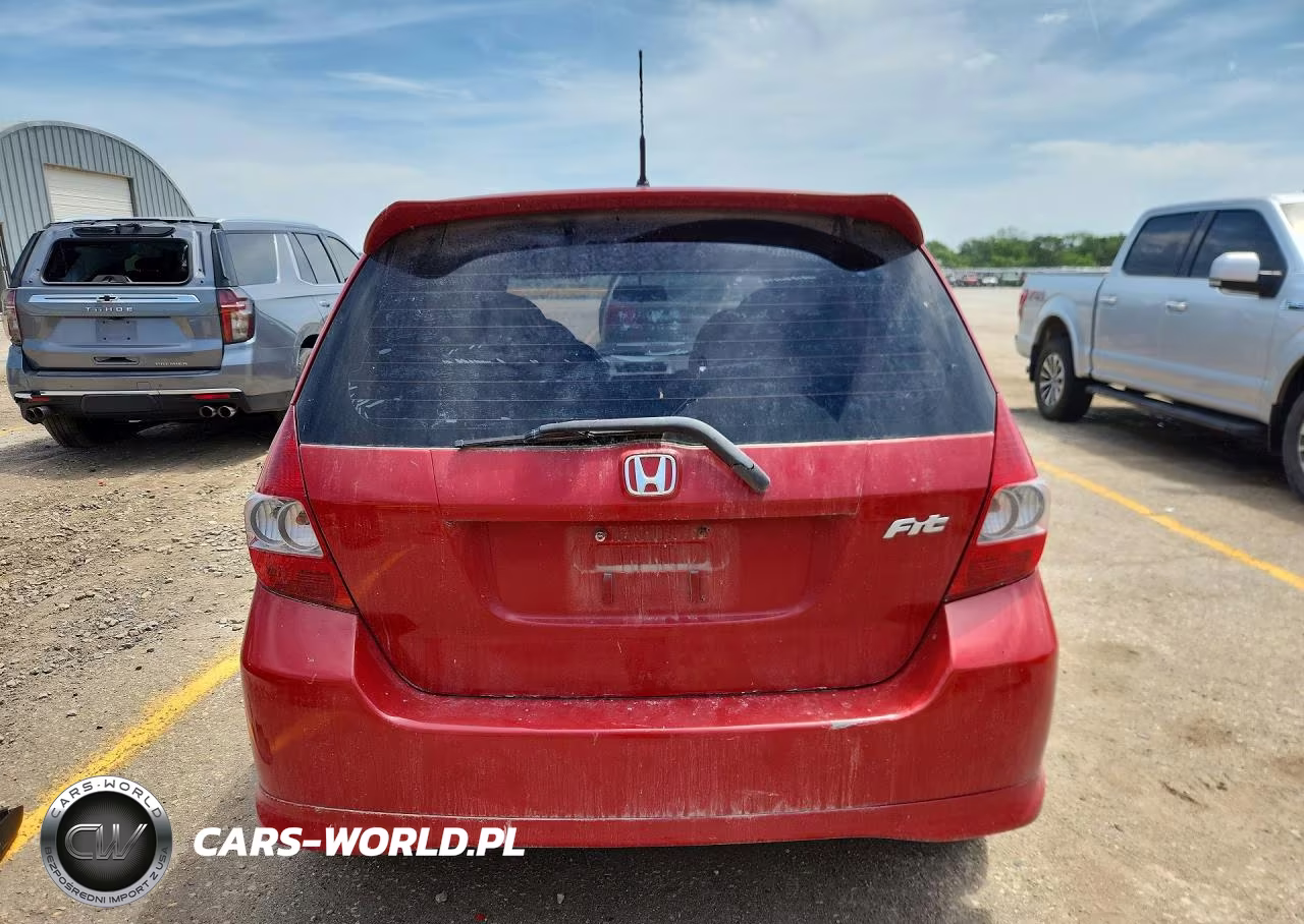 2007 Honda Fit S VIN:JHMGD38627S047024 - 6