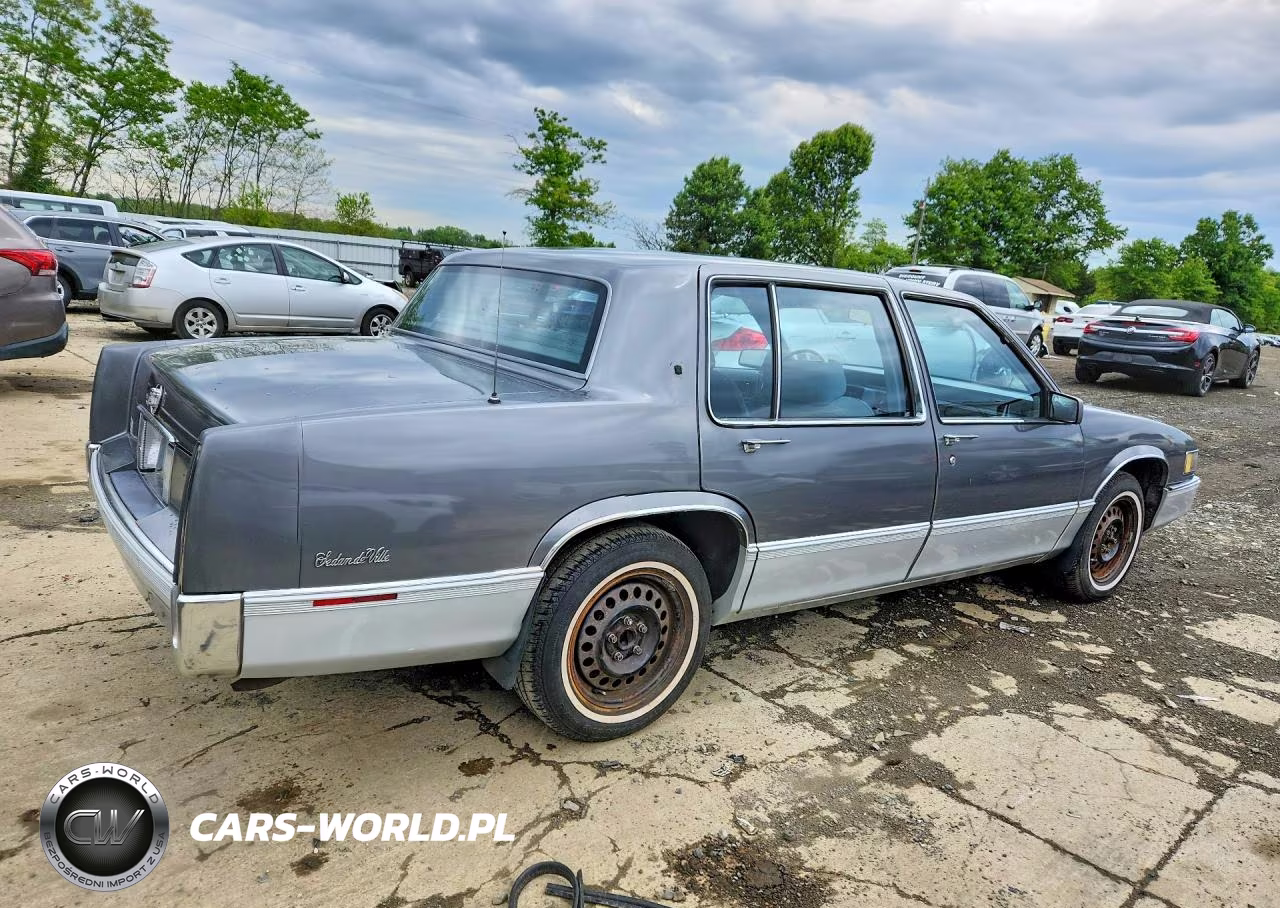 1989 Cadillac Deville VIN:1G6CD5152K4257457 - 3