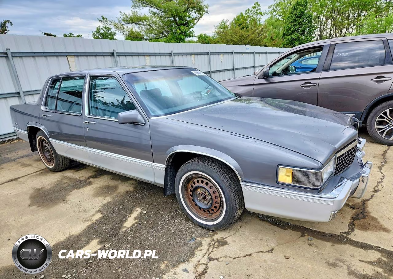 1989 Cadillac Deville VIN:1G6CD5152K4257457 - 4